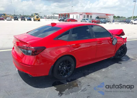 2025 Honda Civic Sport z USA, uszkodzony, nr VIN 2HGFE2F54SH586910